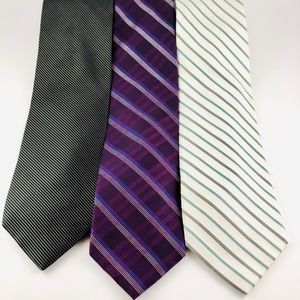 SOLD— Calvin Klein Silk Ties